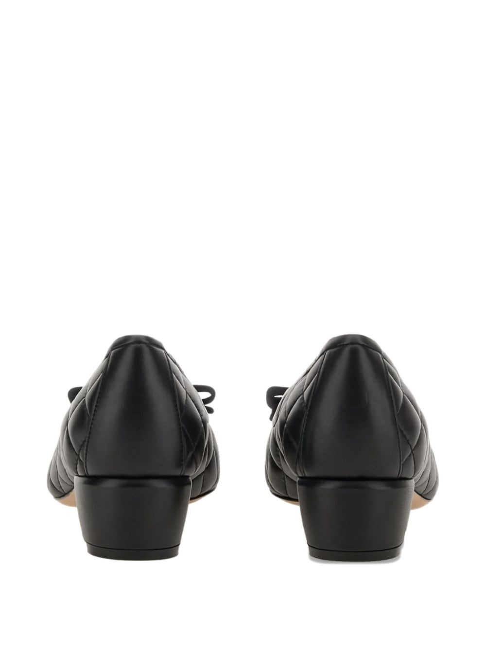 quilted bow pumps - 3