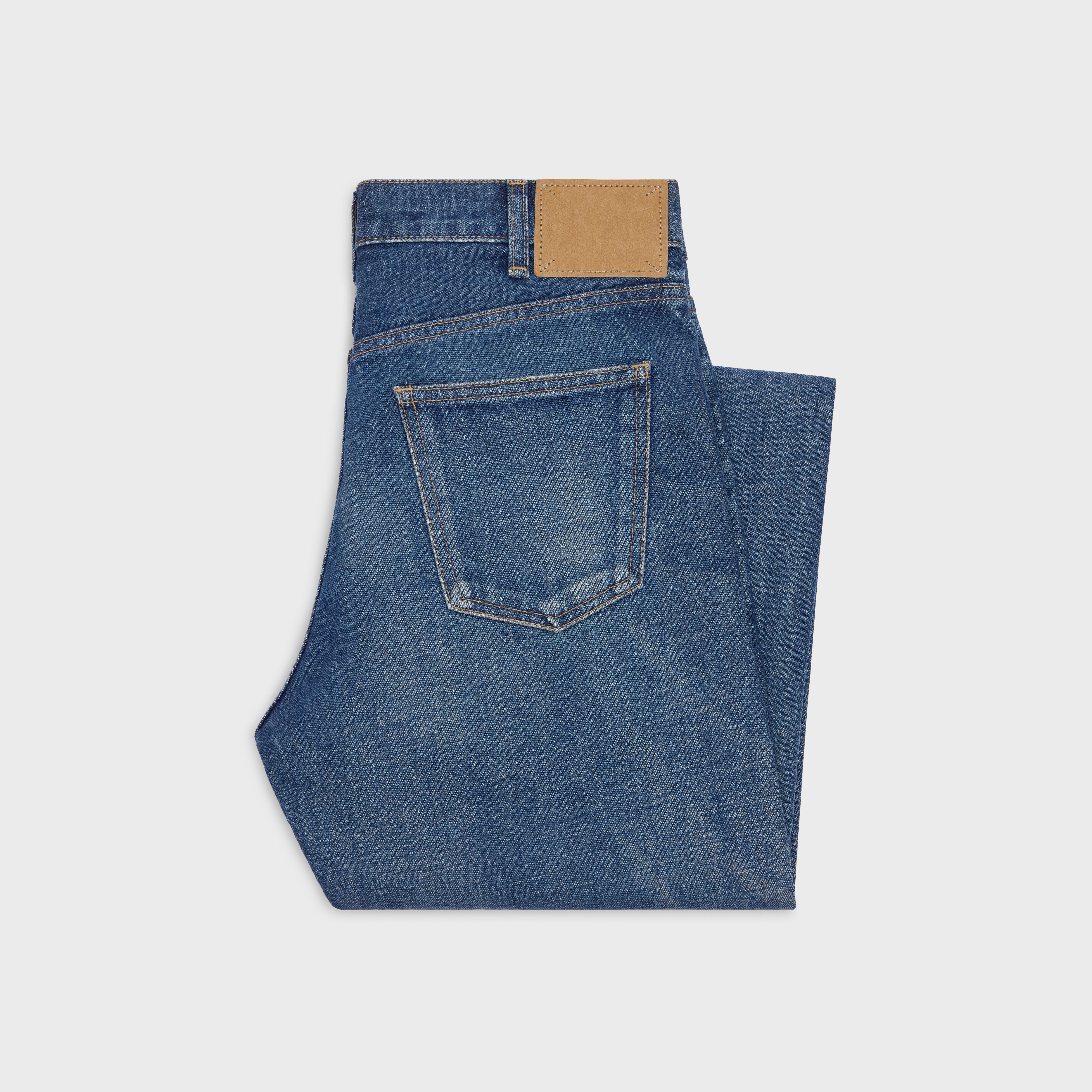 POLLY JEANS IN DARK UNION WASH DENIM - 2