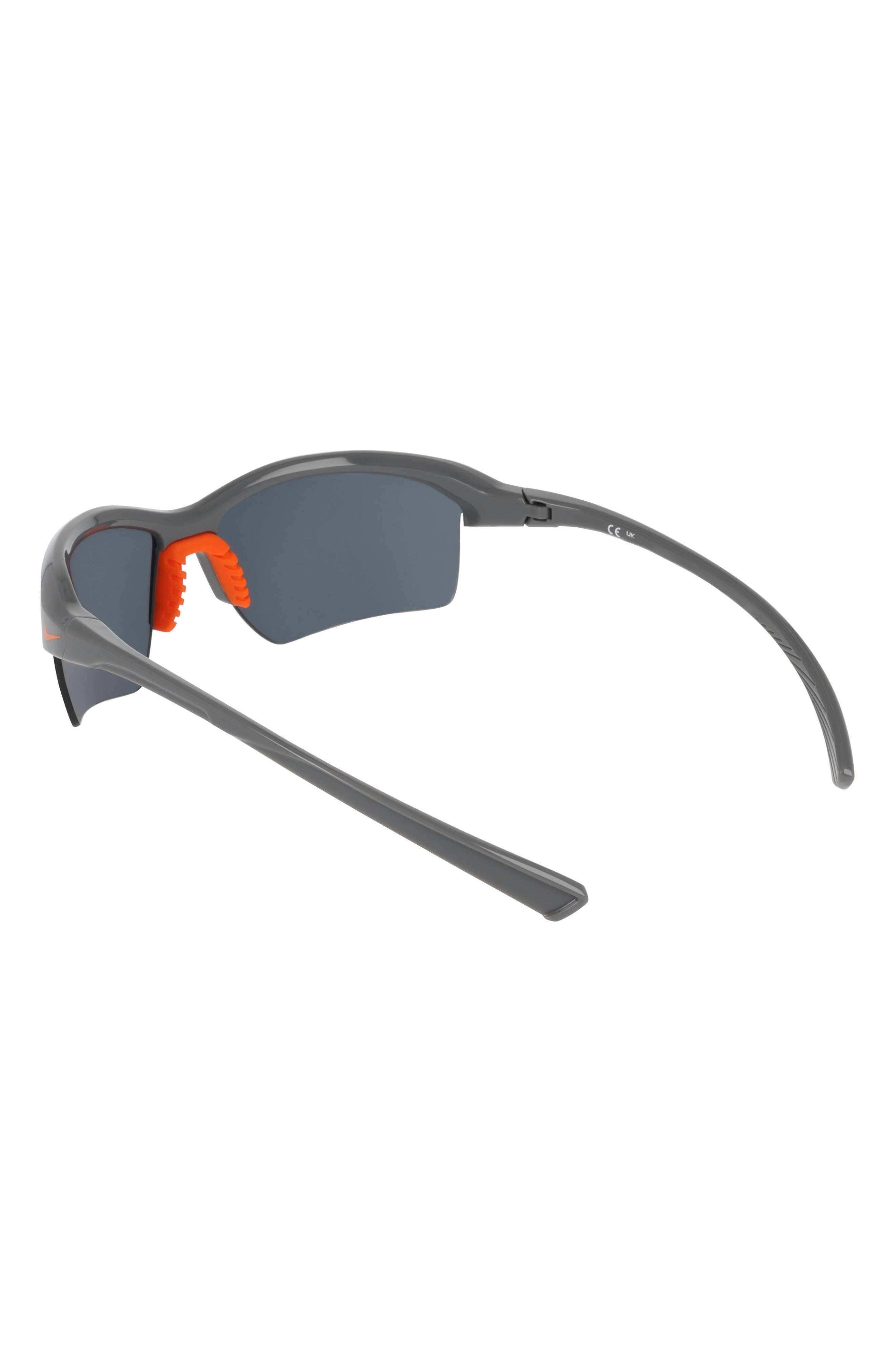 Nike Skylon Ace 70mm Rectangular Sunglasses in Smoke Grey /Grey at Nordstrom - 3