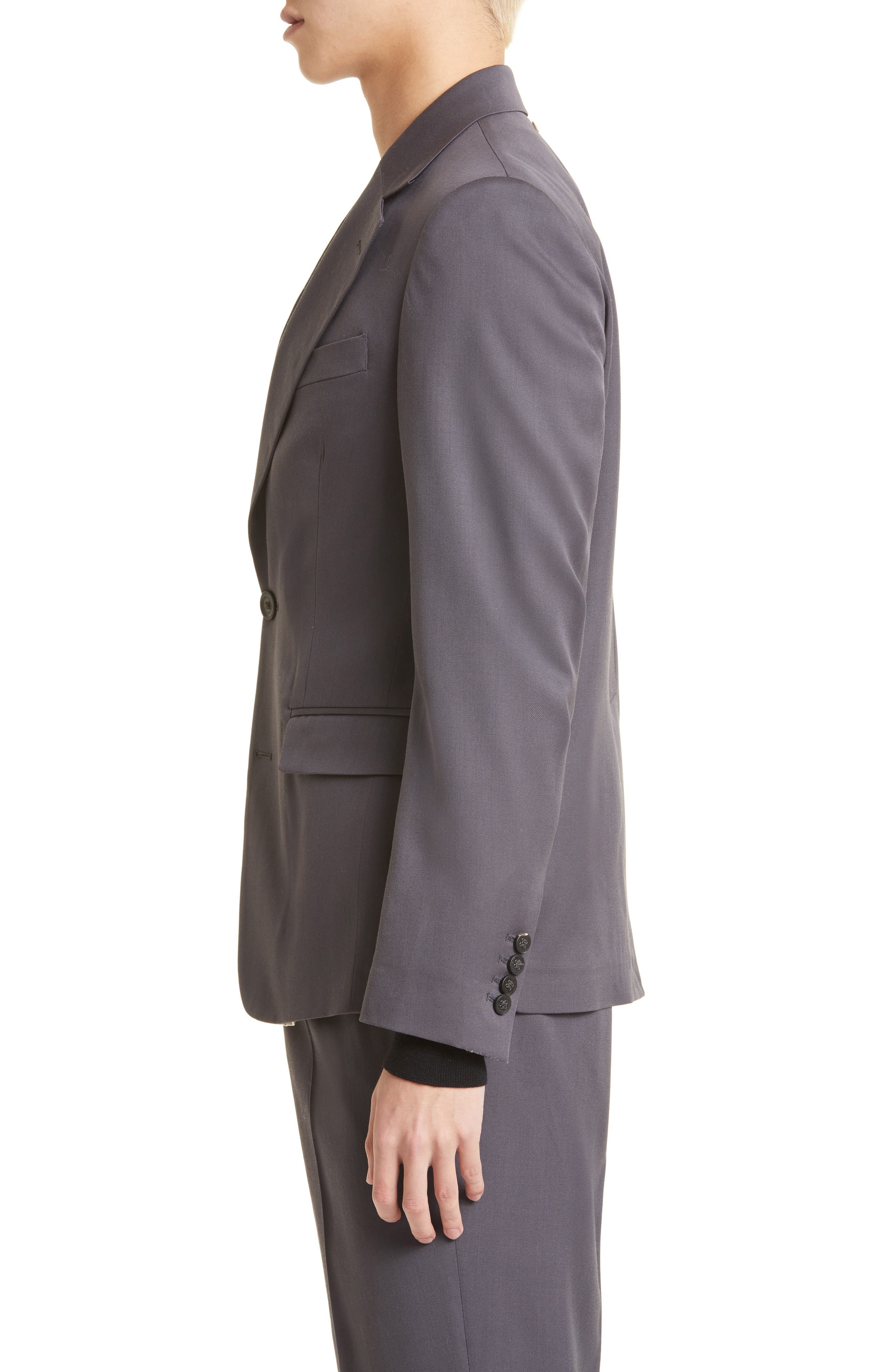 Journey Single Breasted Wool Sport Coat - 4