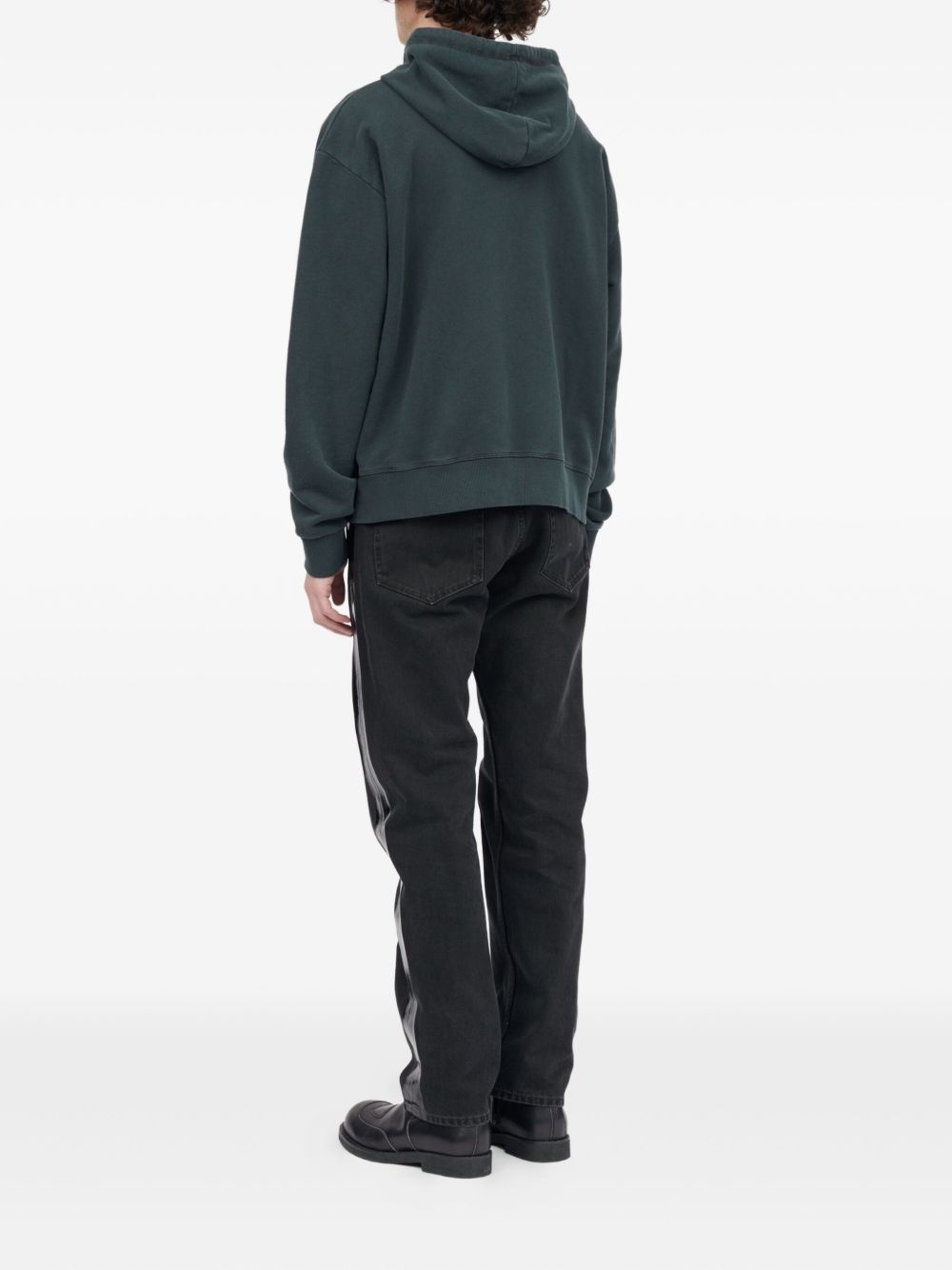 star-embroidered hoodie - 2