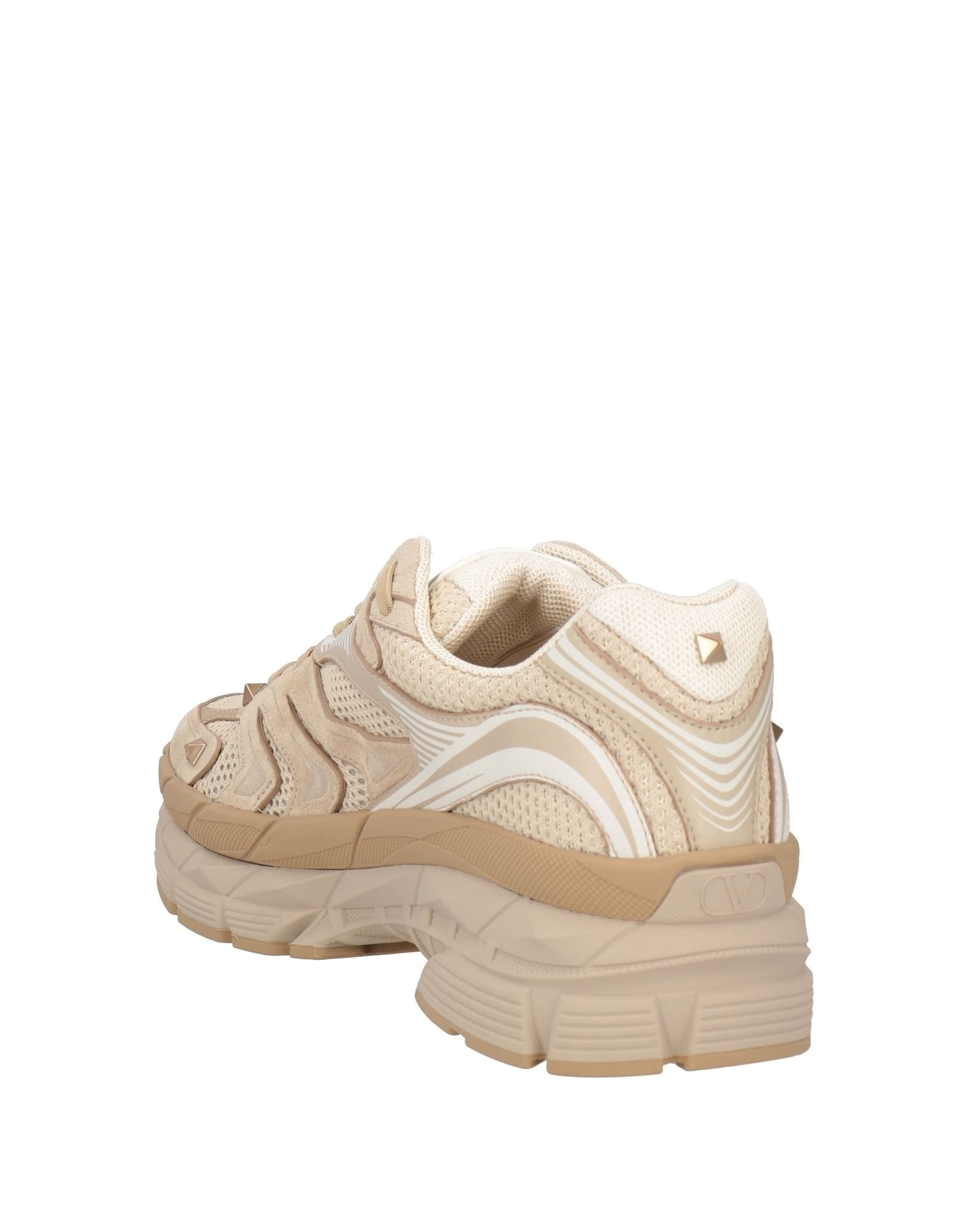 Beige Men's Sneakers - 3