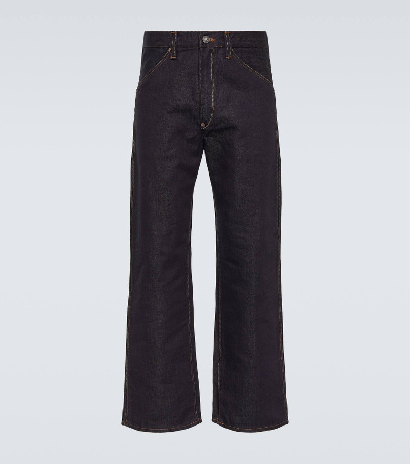 x Levi's® cotton and linen straight jeans - 1