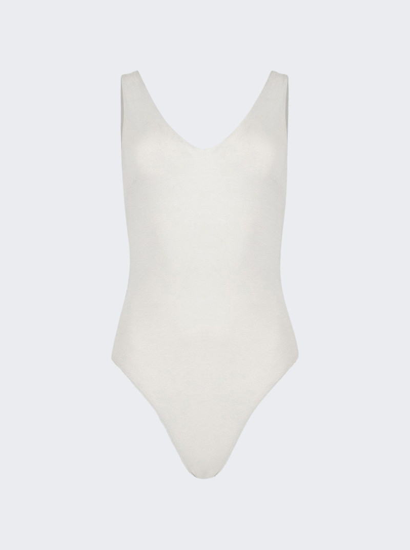 V Neck Bodysuit Creamer - 1
