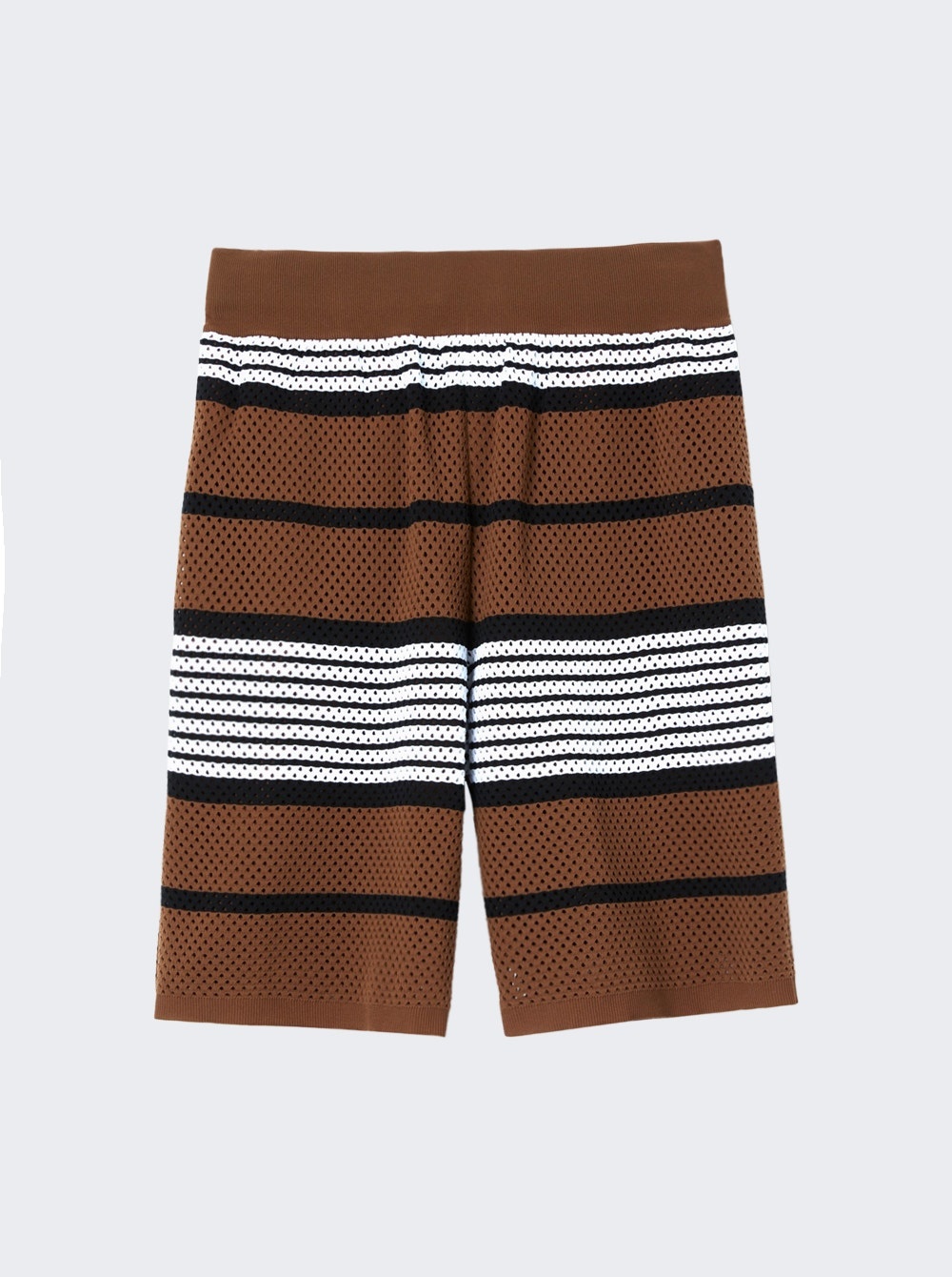 Knit Shorts Dark Birch Brown - 1