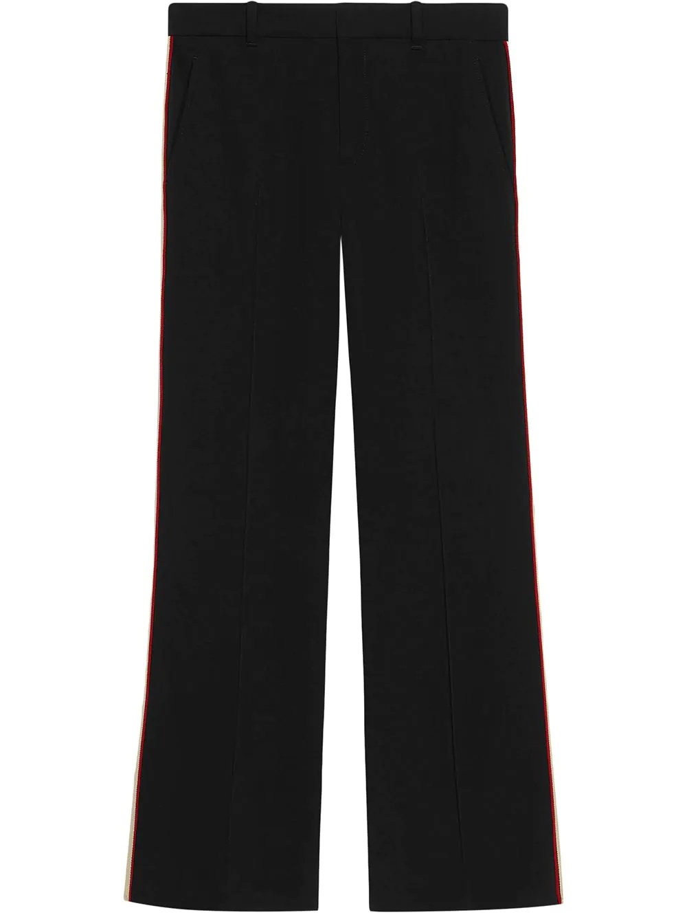 Viscose bootcut trousers - 1