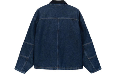 Stüssy Stussy Washed Canvas Shop Jacket 'Blue' 115688 outlook