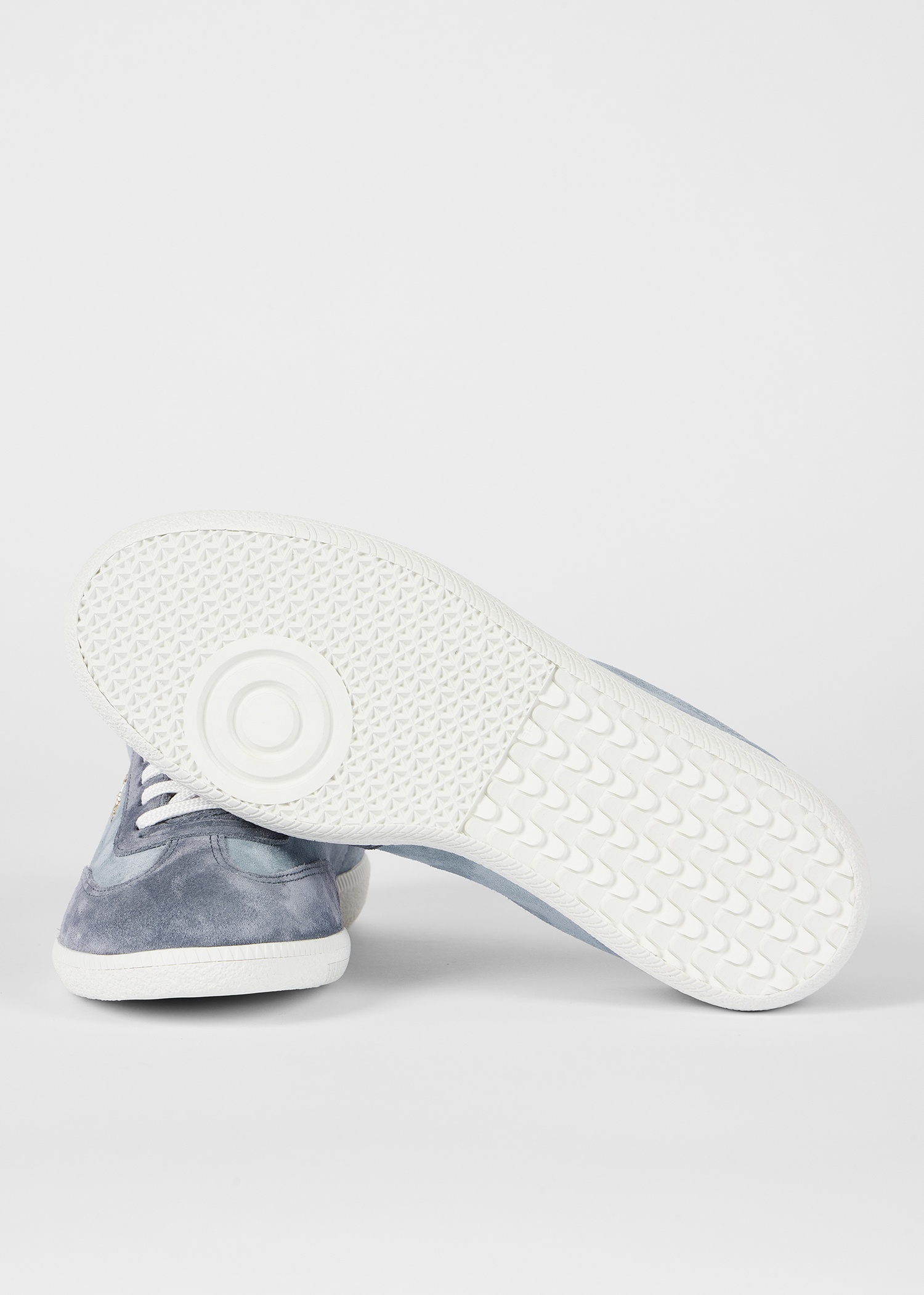 Women's Blue Leather 'Como' Trainers - 4