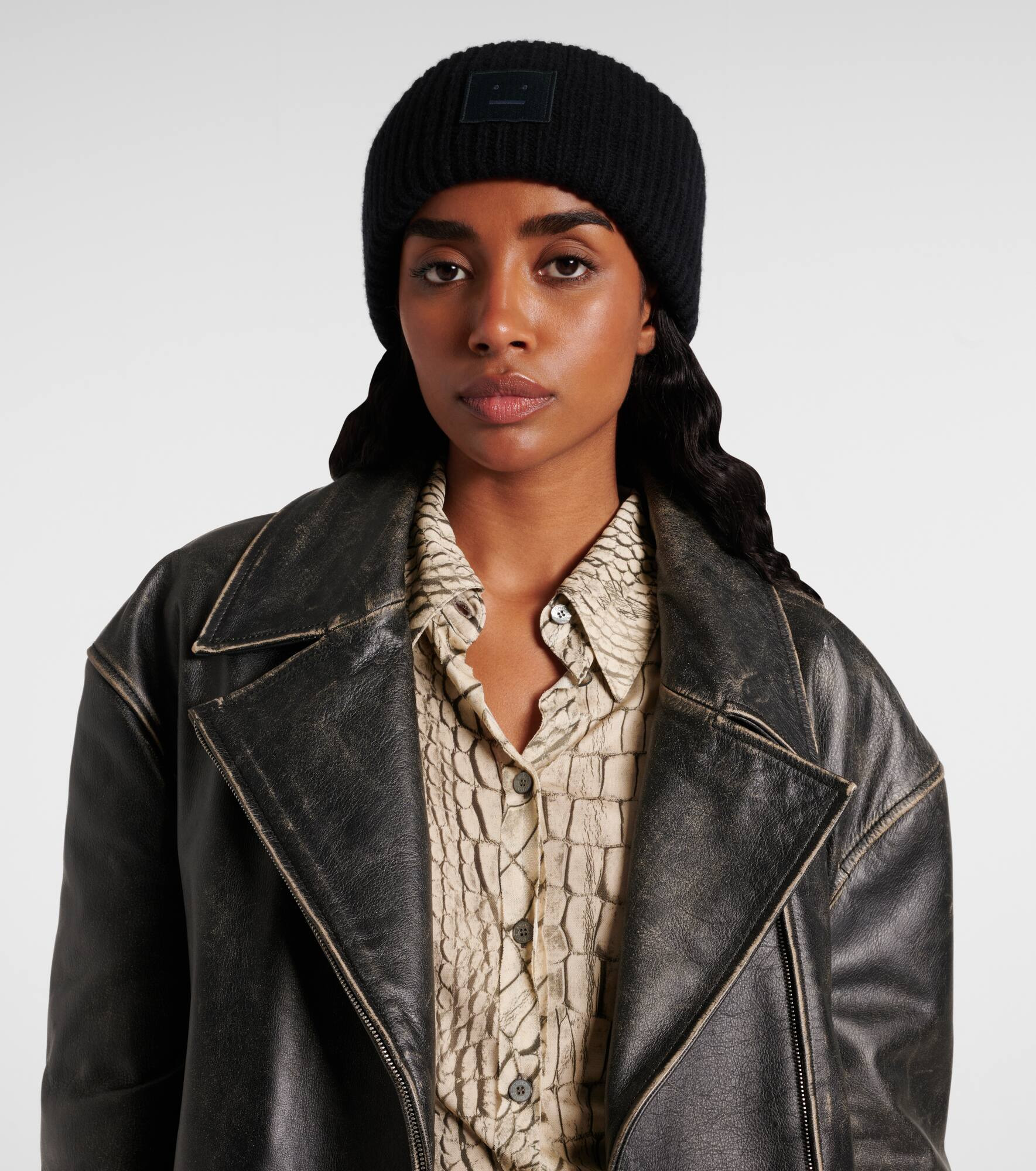 Pansy wool beanie - 4