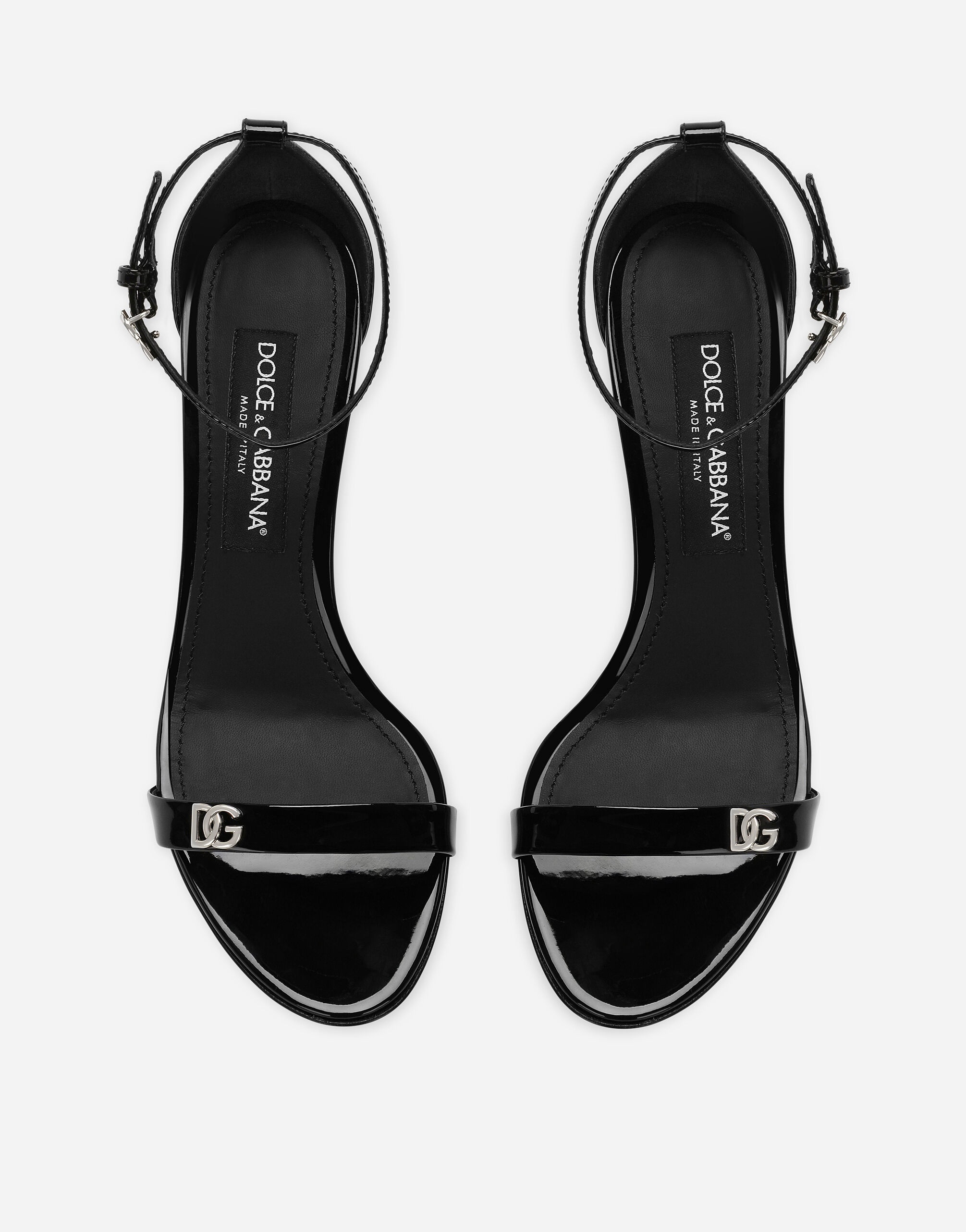 Patent leather sandals - 4