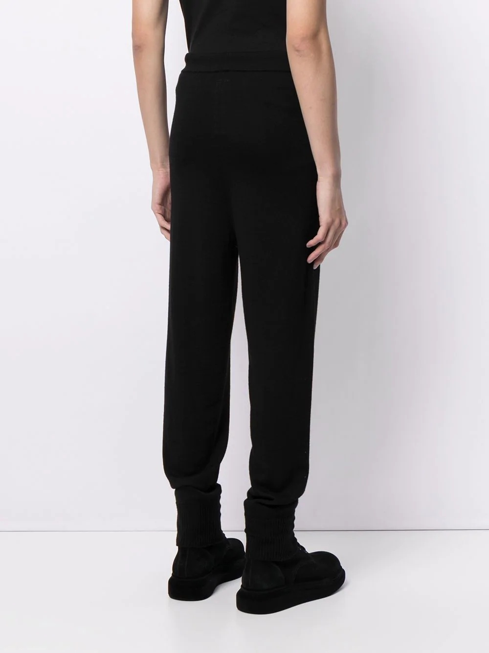 drawstring-fastening track pants - 4