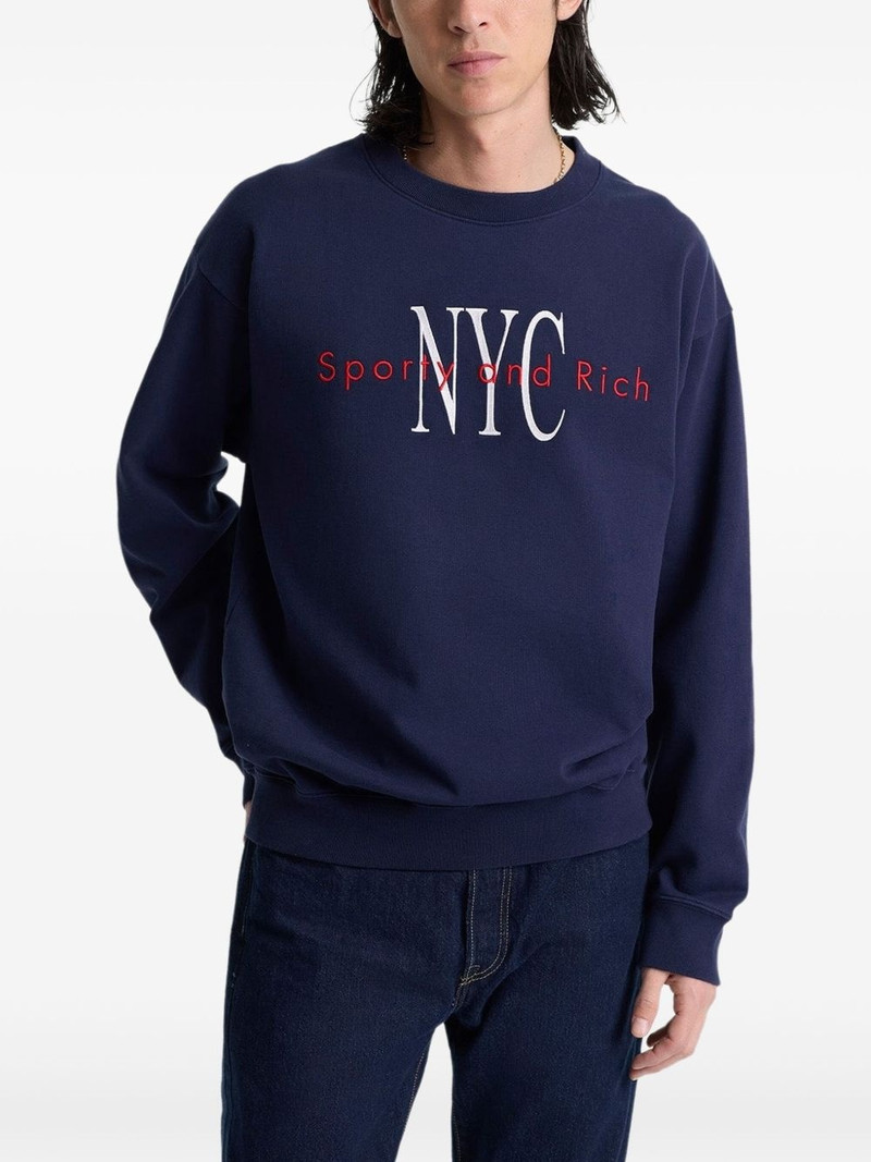 Sporty & Rich cotton sweatshirt outlook