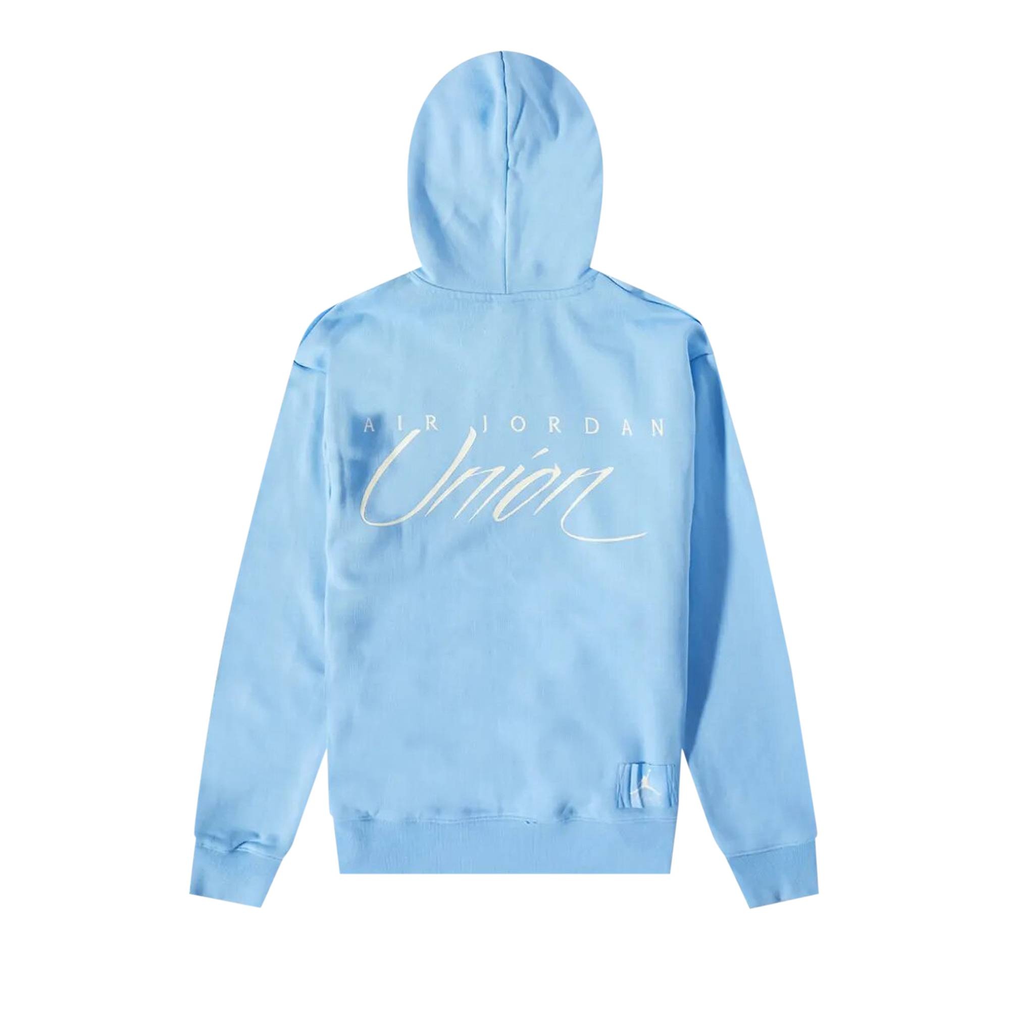 Air Jordan x Union MJ Fleece Hoodie 'Cobalt Pulse/Coconut Milk' - 2