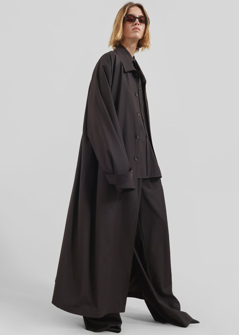 Shay Trench Coat - Brown 6