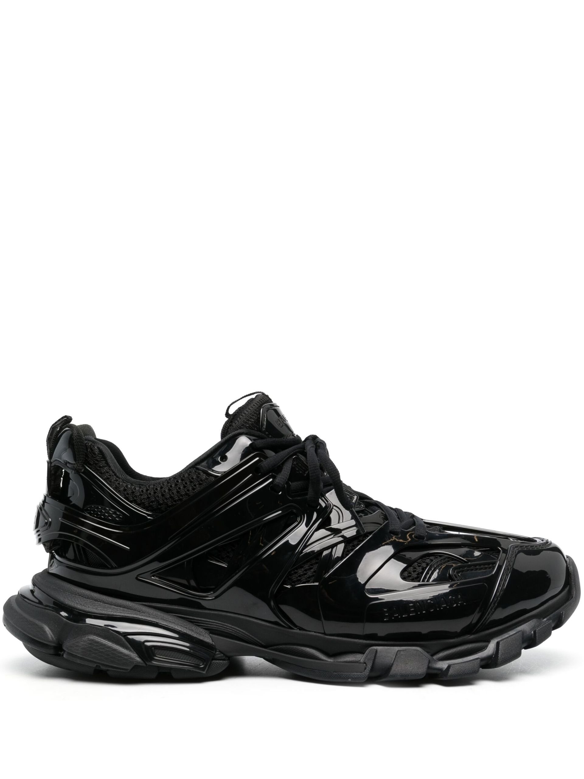 Black Track Sneakers - 1
