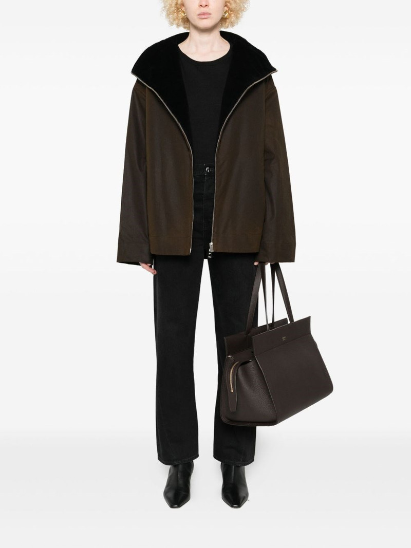 Totême Organic cotton zipped jacket outlook