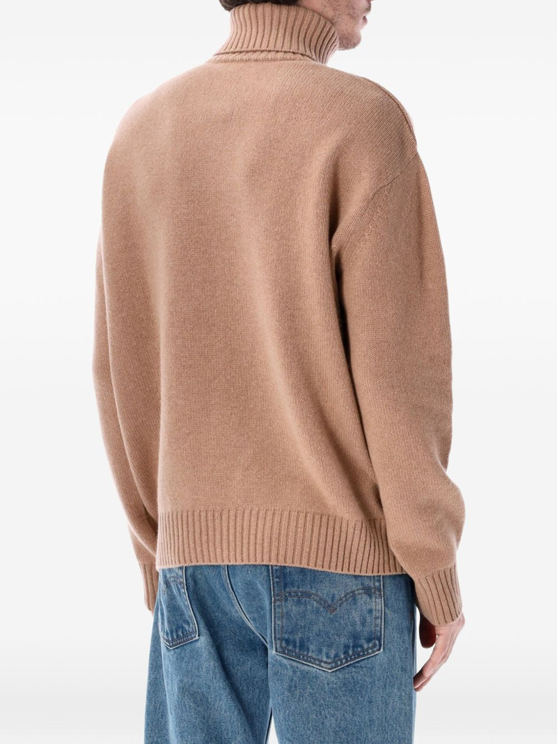 Sporty & Rich wool roll-neck sweater outlook