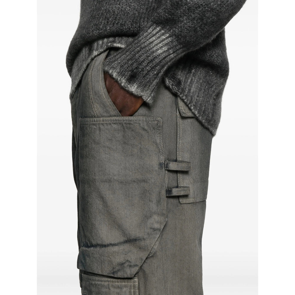 Rick Owens Grey Denim - Regular & Straight-Leg Jeans Men - 2
