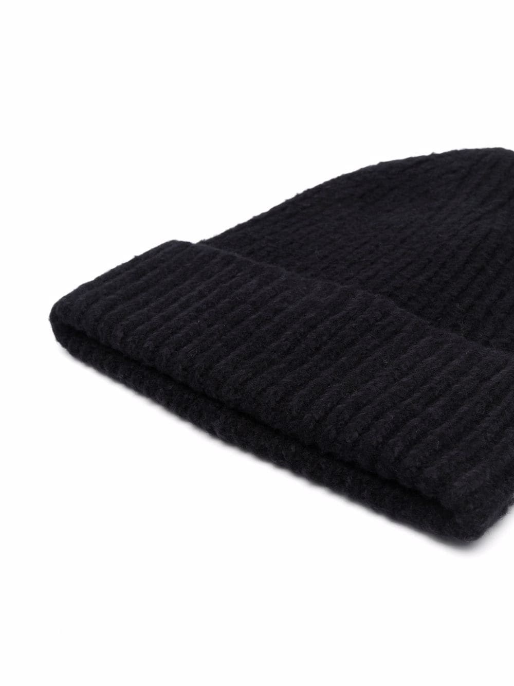 ribbed-knit beanie hat - 2