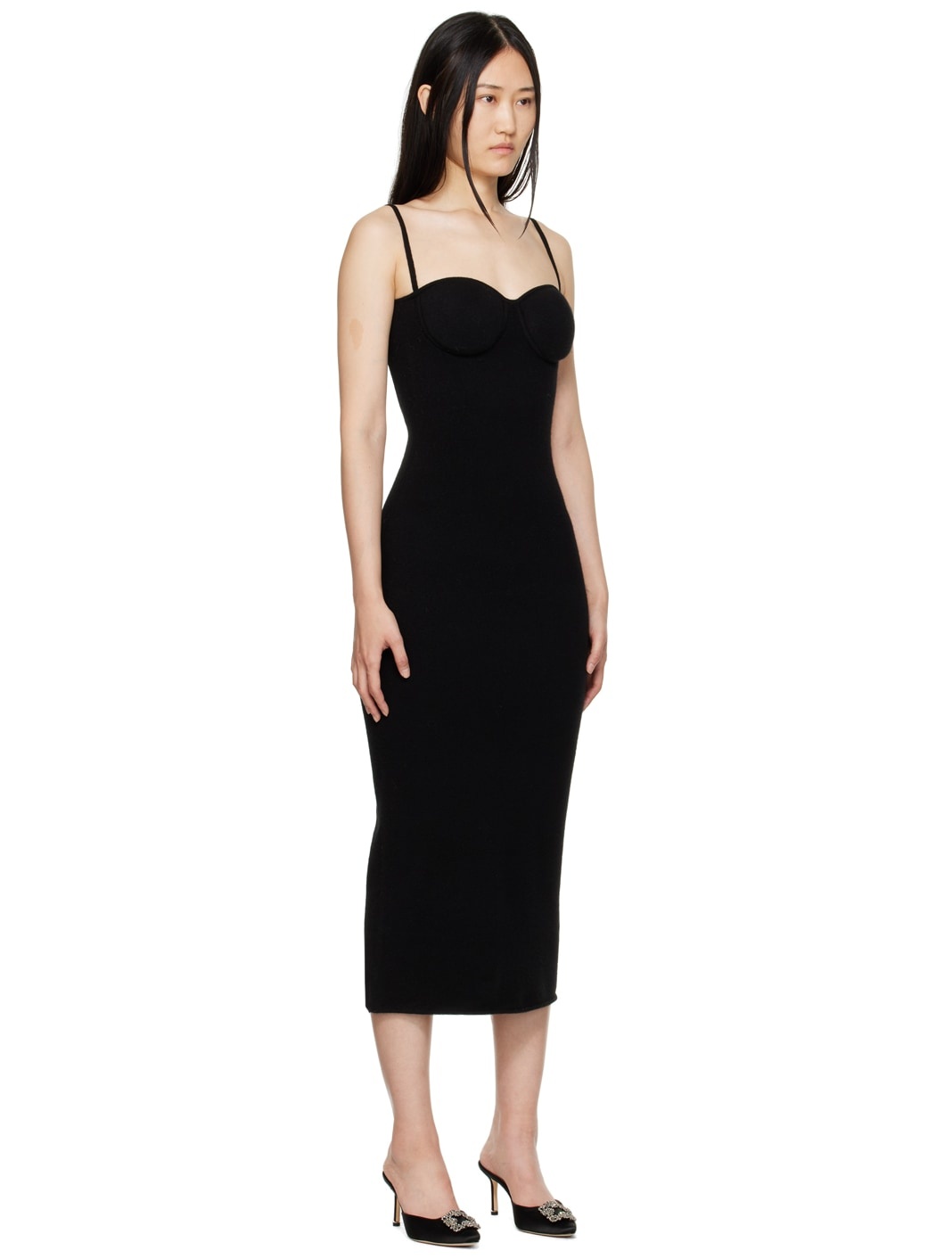 Black Albi Midi Dress - 2