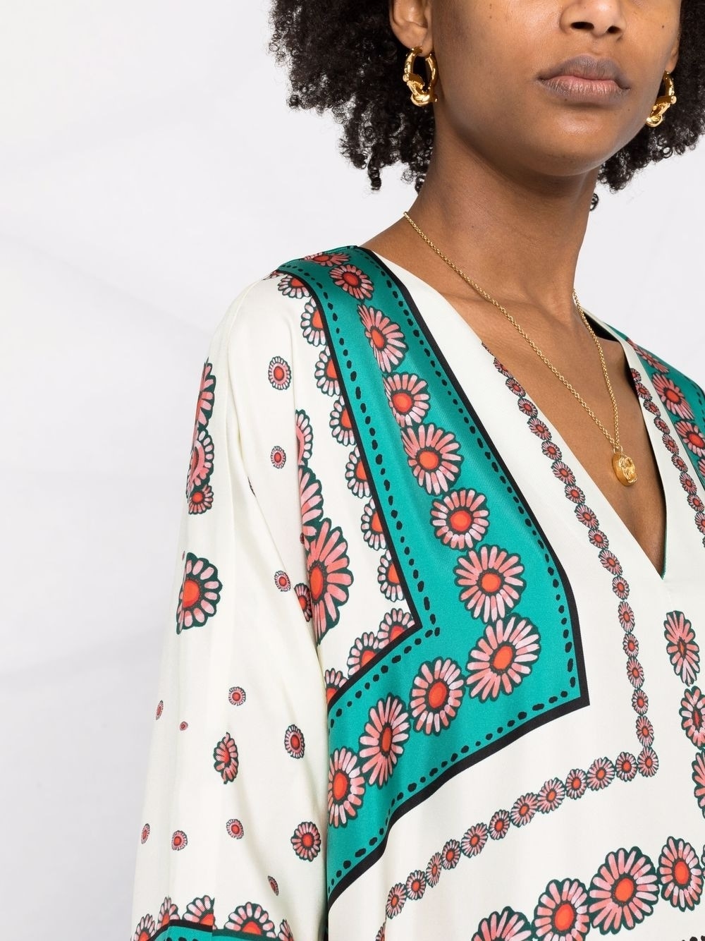 Muumuu floral-print dress - 3