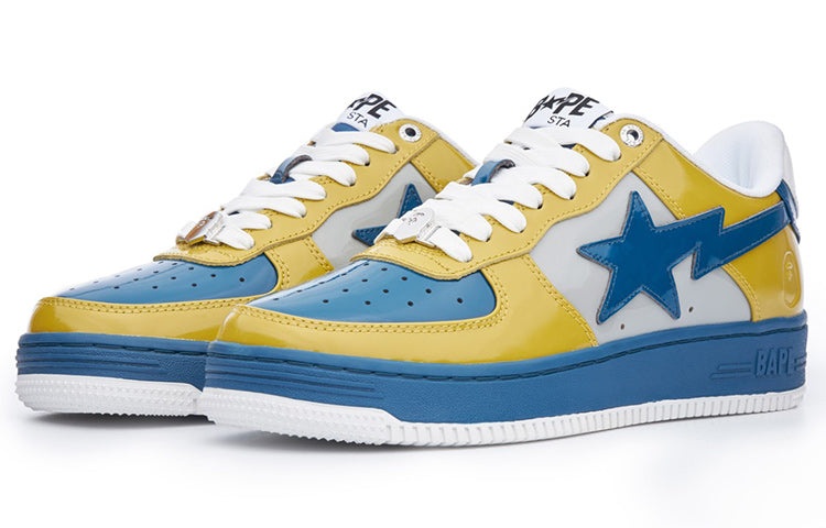 A BATHING APE Bape Sta 'Yellow Blue White' 1I80-191-006-WBY - 3