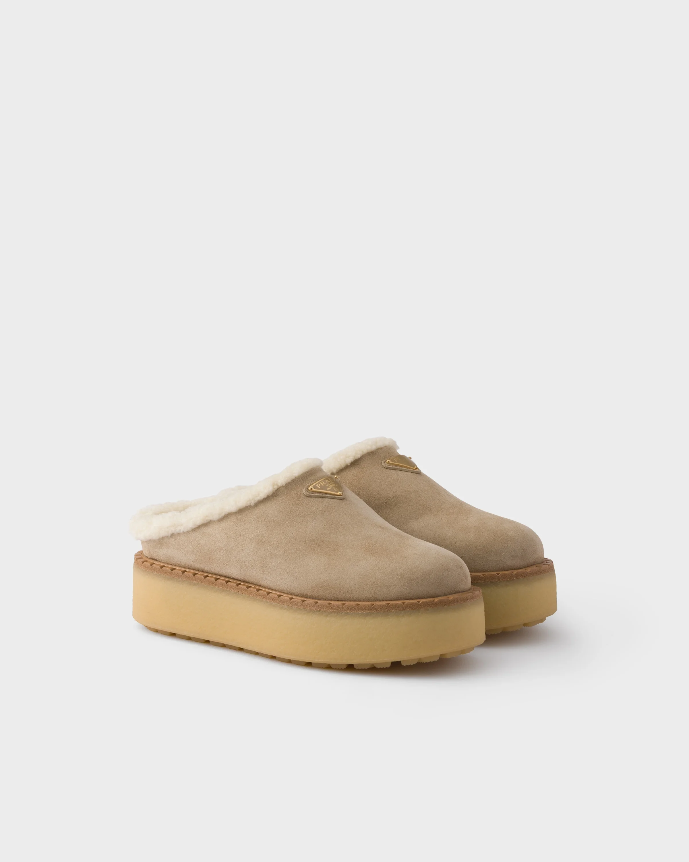 Suede slippers - 1
