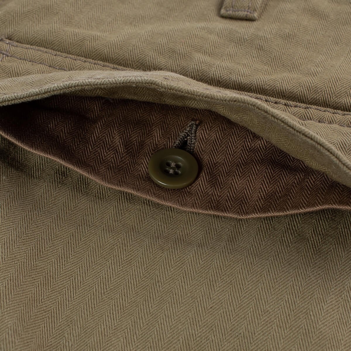 IH-733-KHA 11oz Herringbone Cargo - Khaki - 11
