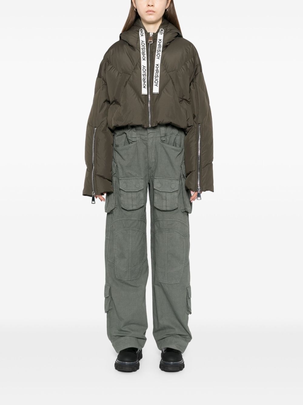 Khris cropped iconic jacket - 2