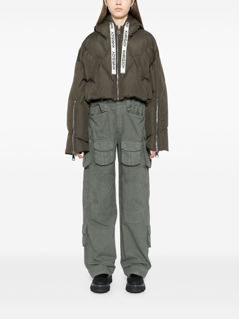 Khrisjoy Khris cropped iconic jacket outlook