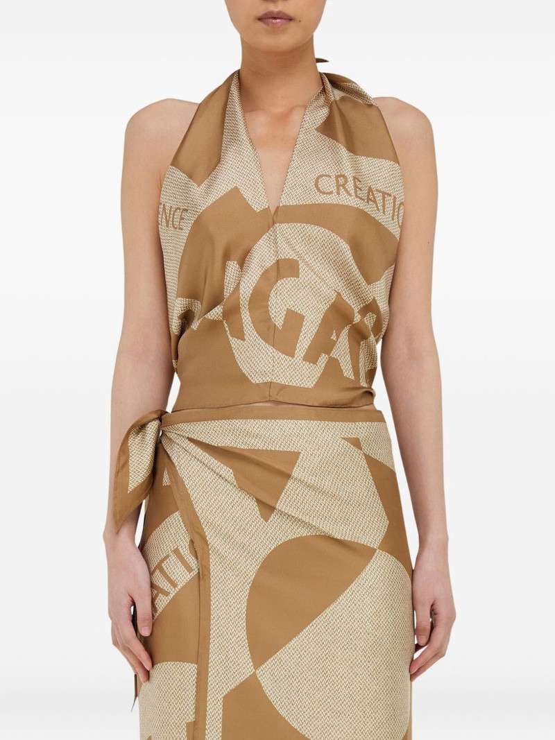 Ferragamo Women Silk Top 6