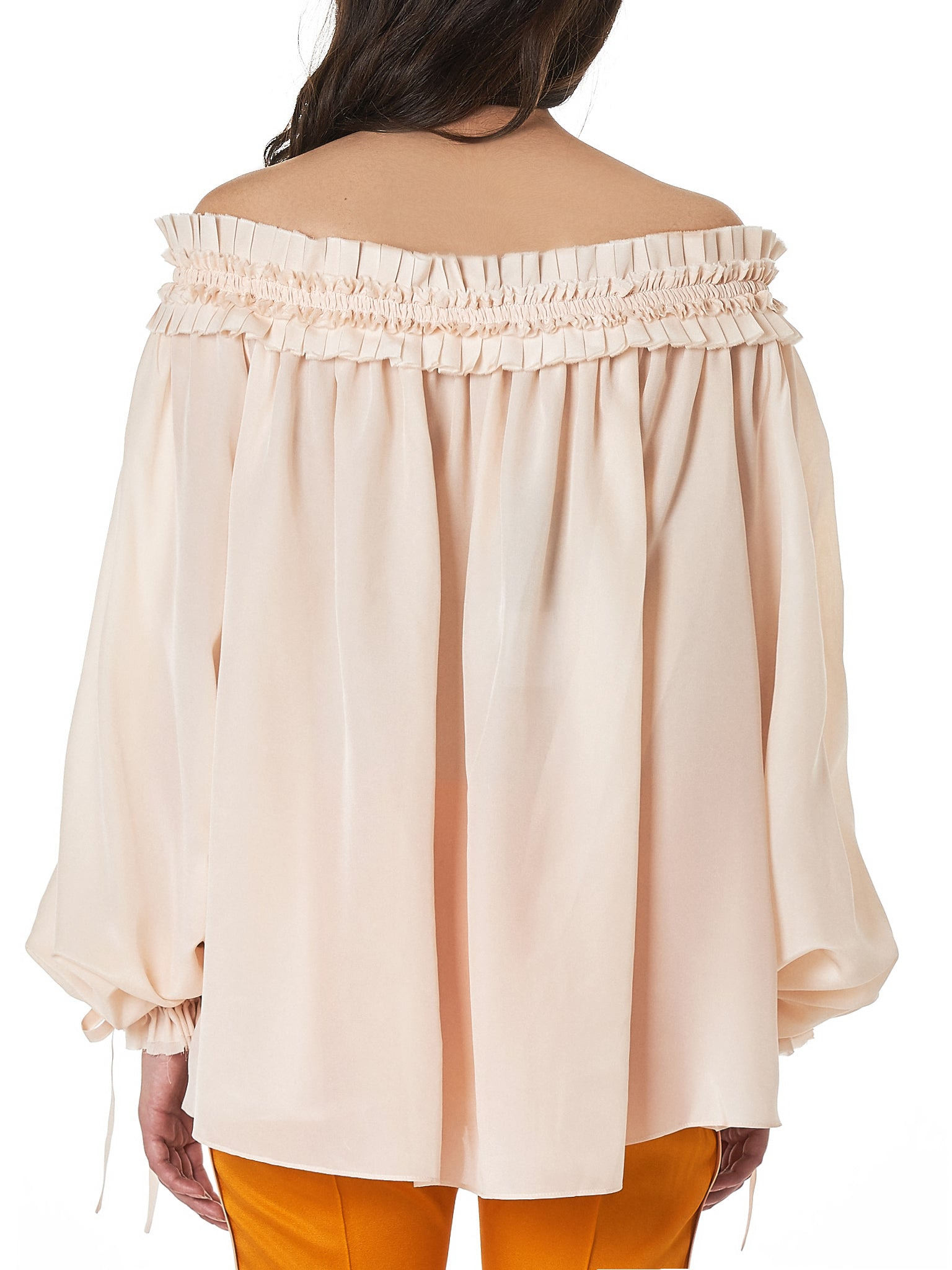 Layered Ruffle Blouse - 3