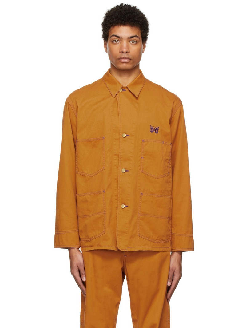 Orange Smith's Edition Coverall Twill Shirt - 1