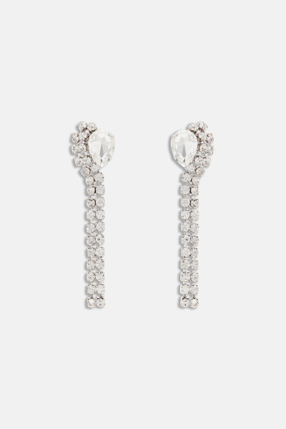 CRYSTAL EARRINGS WITH FRINGES 1
