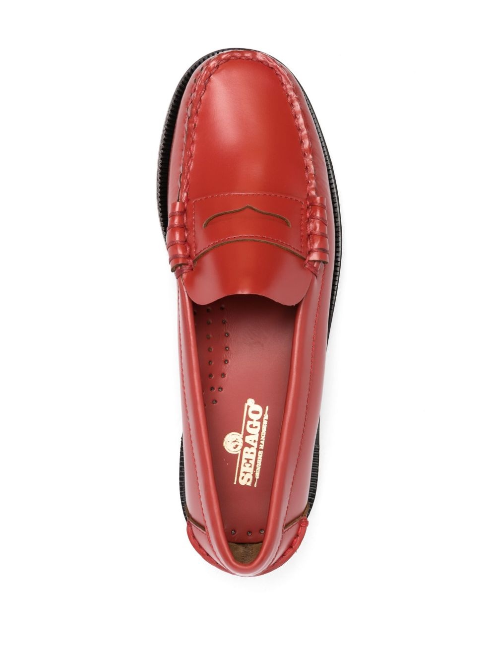 slip-on style loafers - 4