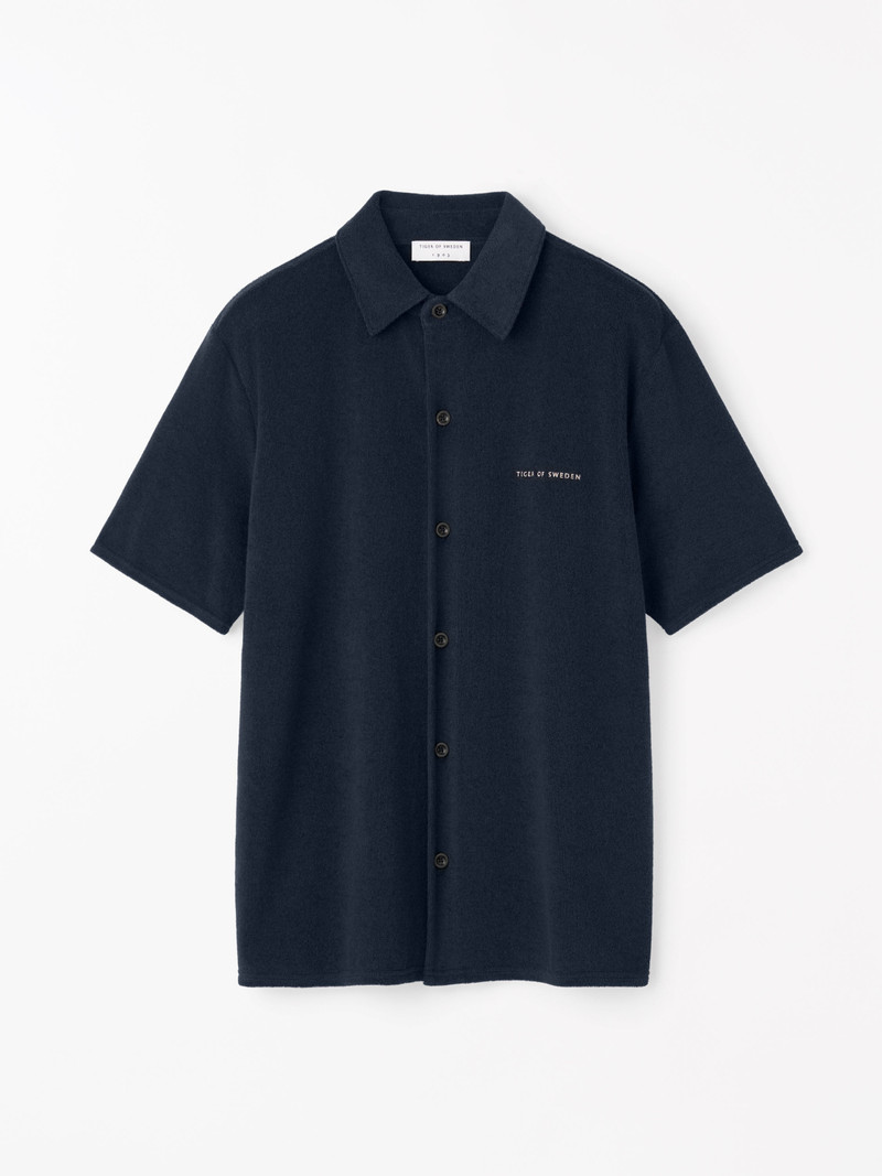 Saint Cotton Terry Polo Shirt 1