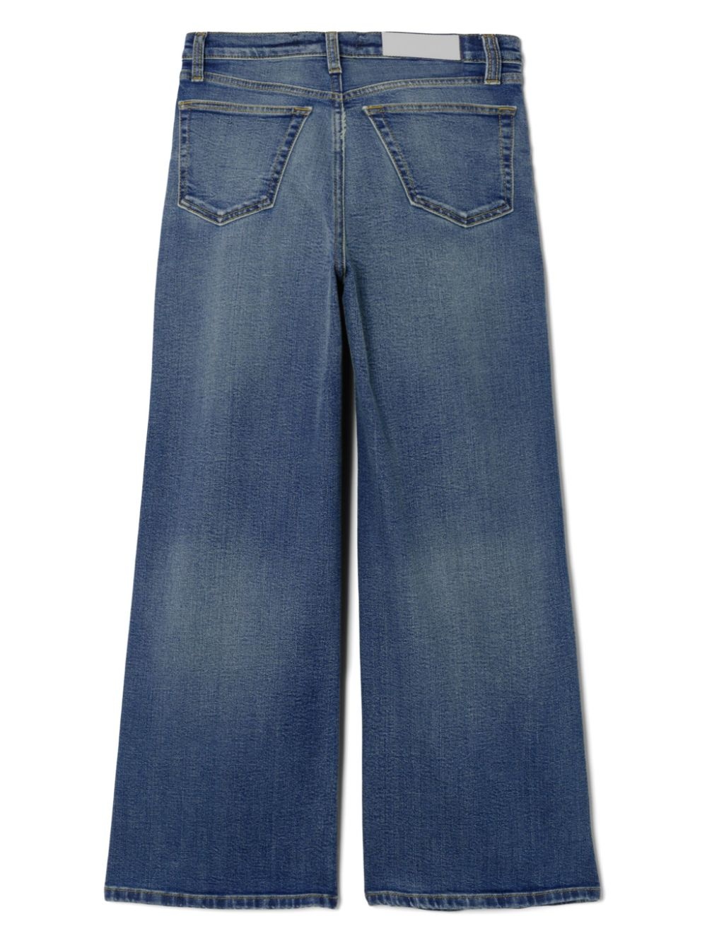 high-rise wide-leg jeans - 5