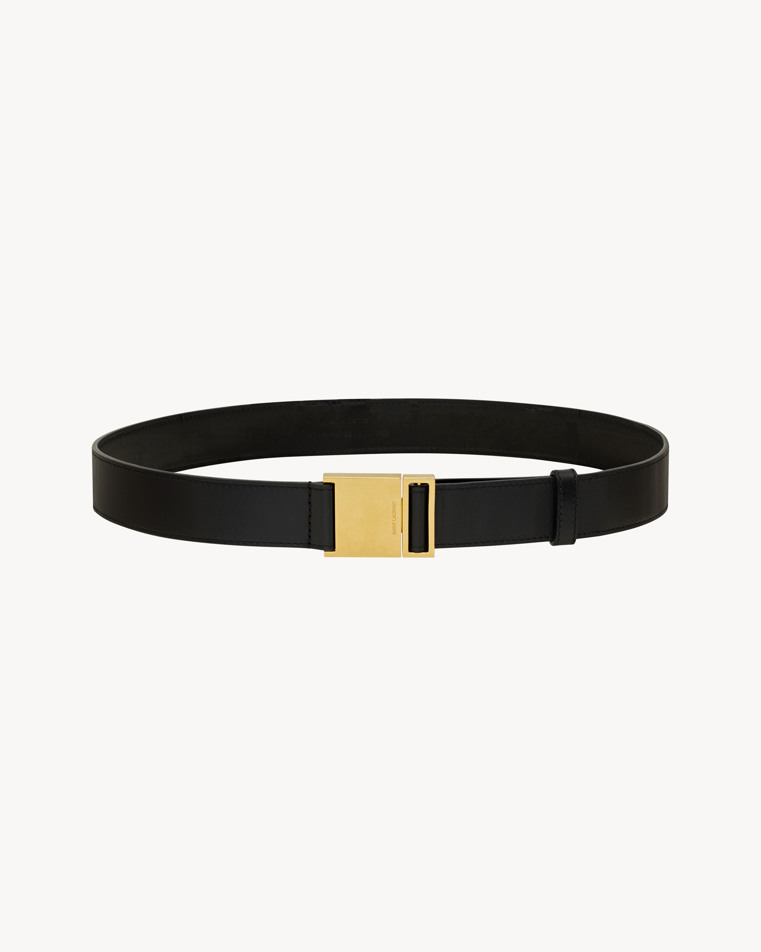 magnetic belt in shiny leather - 2