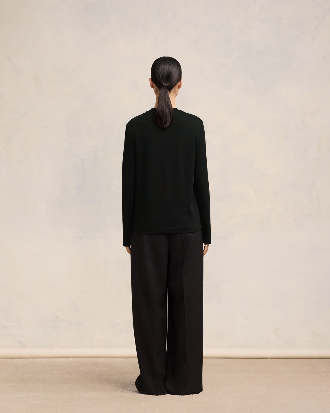 LONG SLEEVE AMI ALEXANDRE MATTIUSSI T-SHIRT - 5