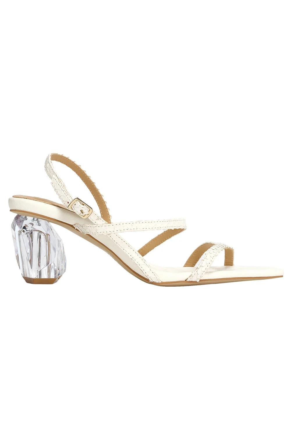 Brinlee Heel - Ivory - 1