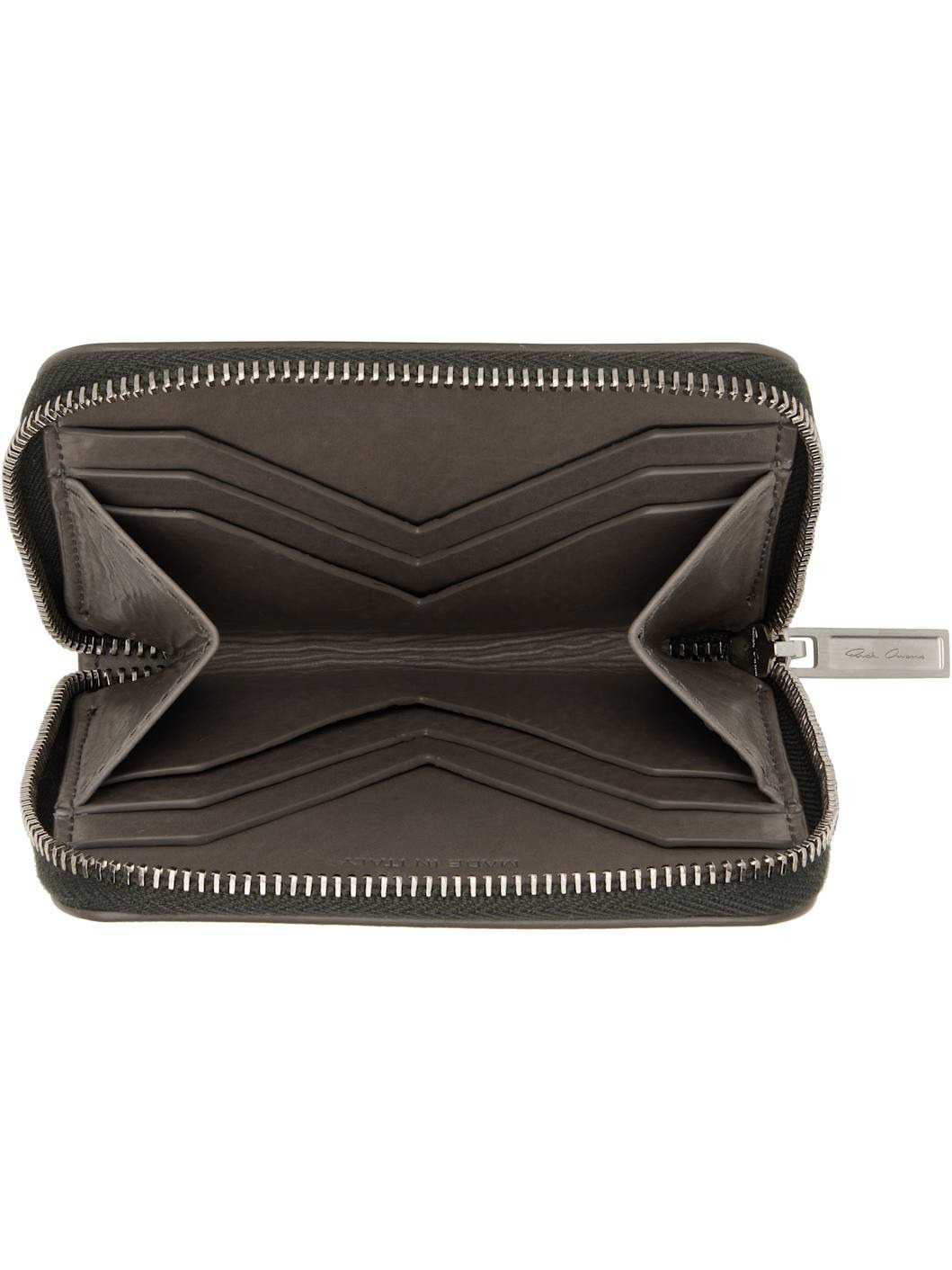 Gray Concordians Zipped Wallet - 3