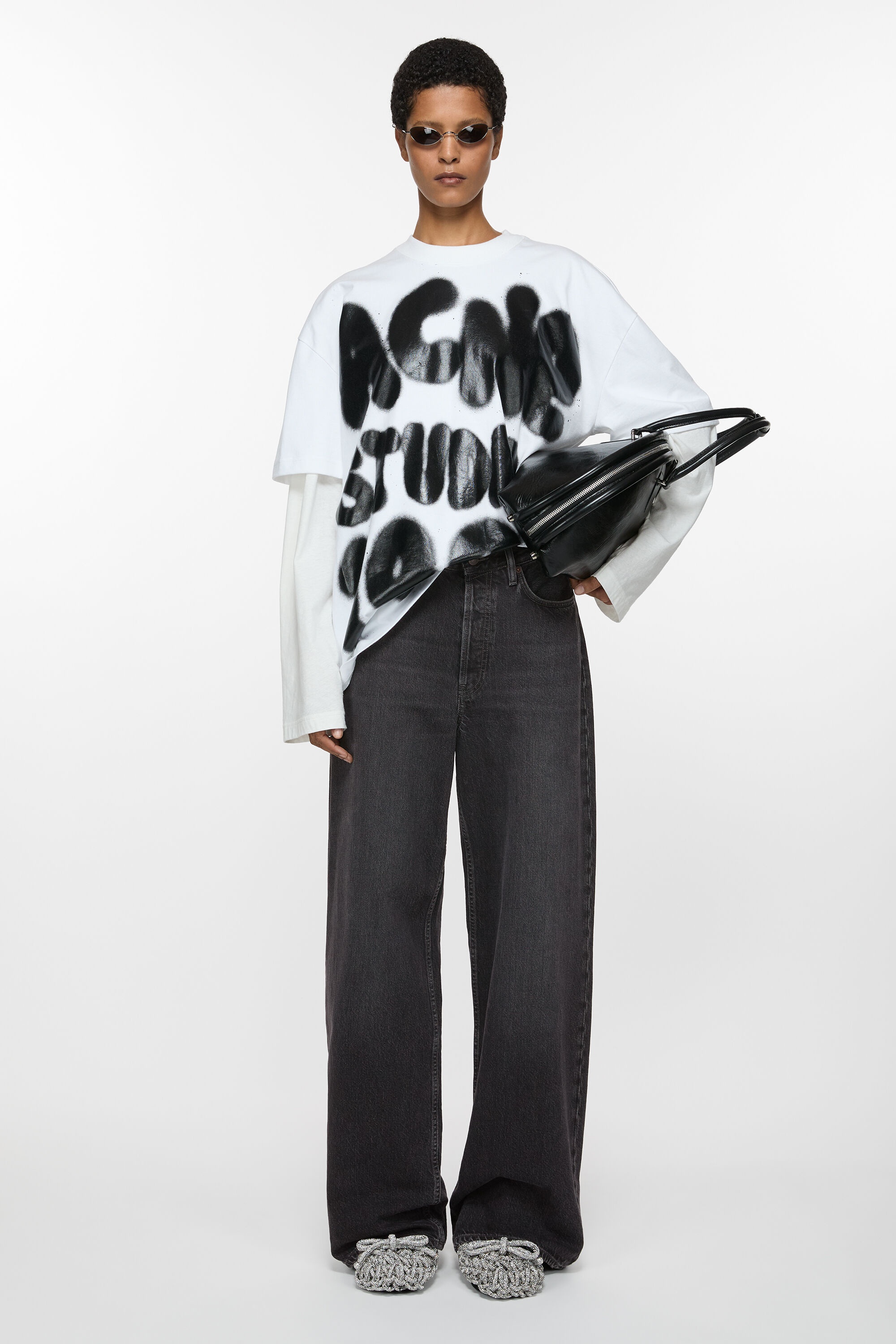 Baggy fit jeans - 1981F - Black - 2