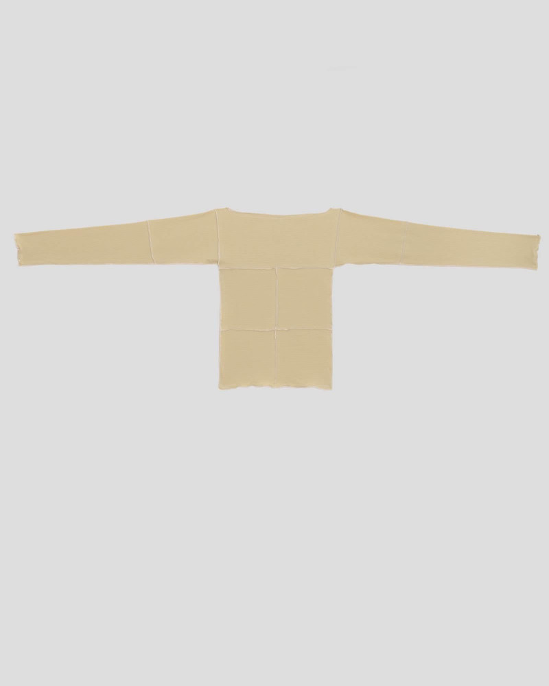 Cinder Long Sleeve Tee - Fine Organic Cotton Rib 1