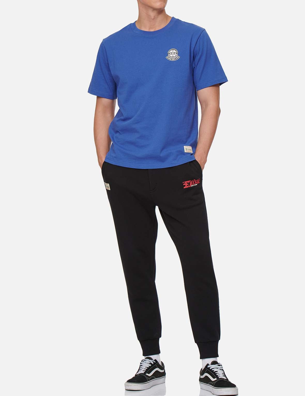 Daruma Brushstroke Daicock Print Sweatpants - 4