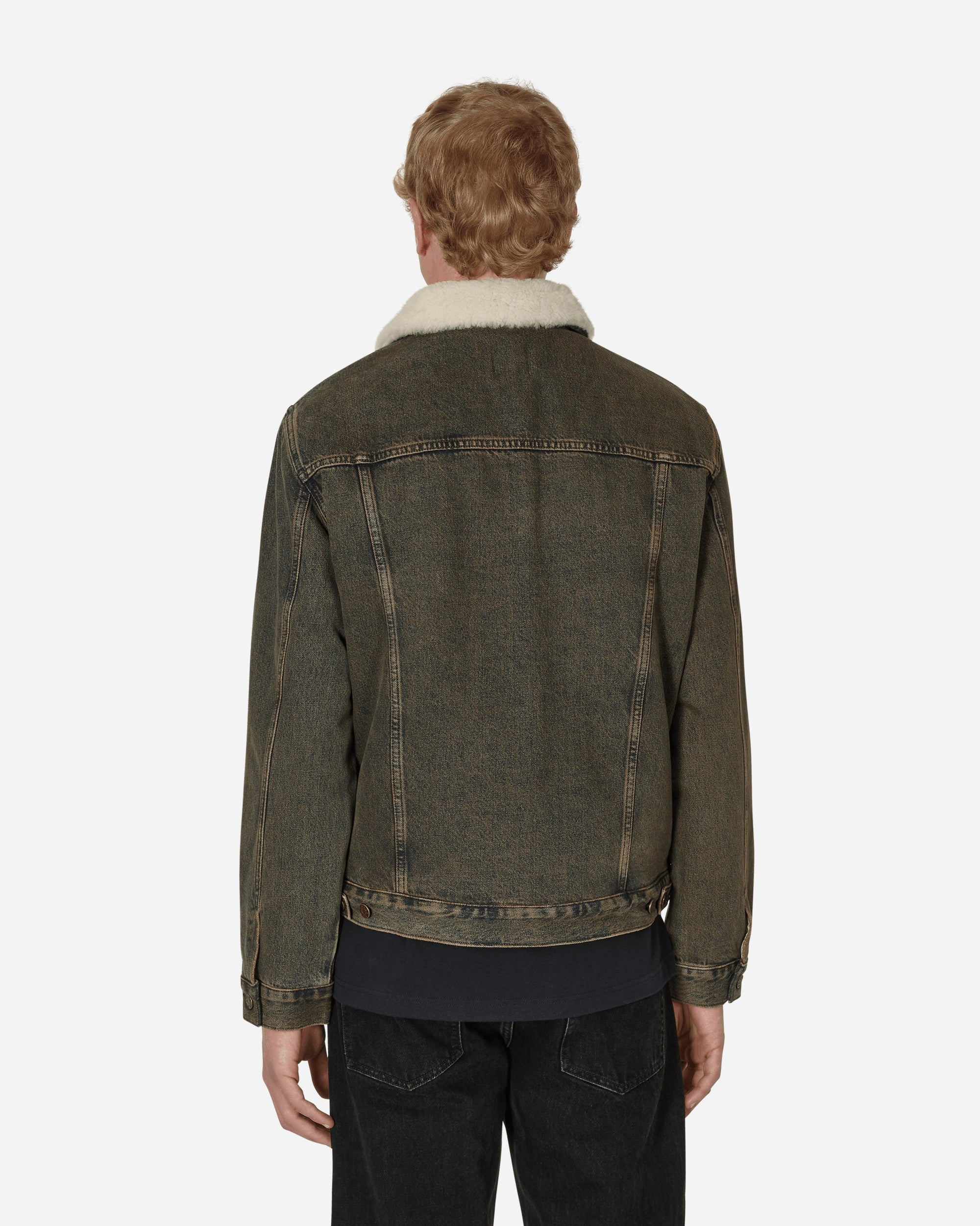 Tinted Sherpa Jacket Brown - 3