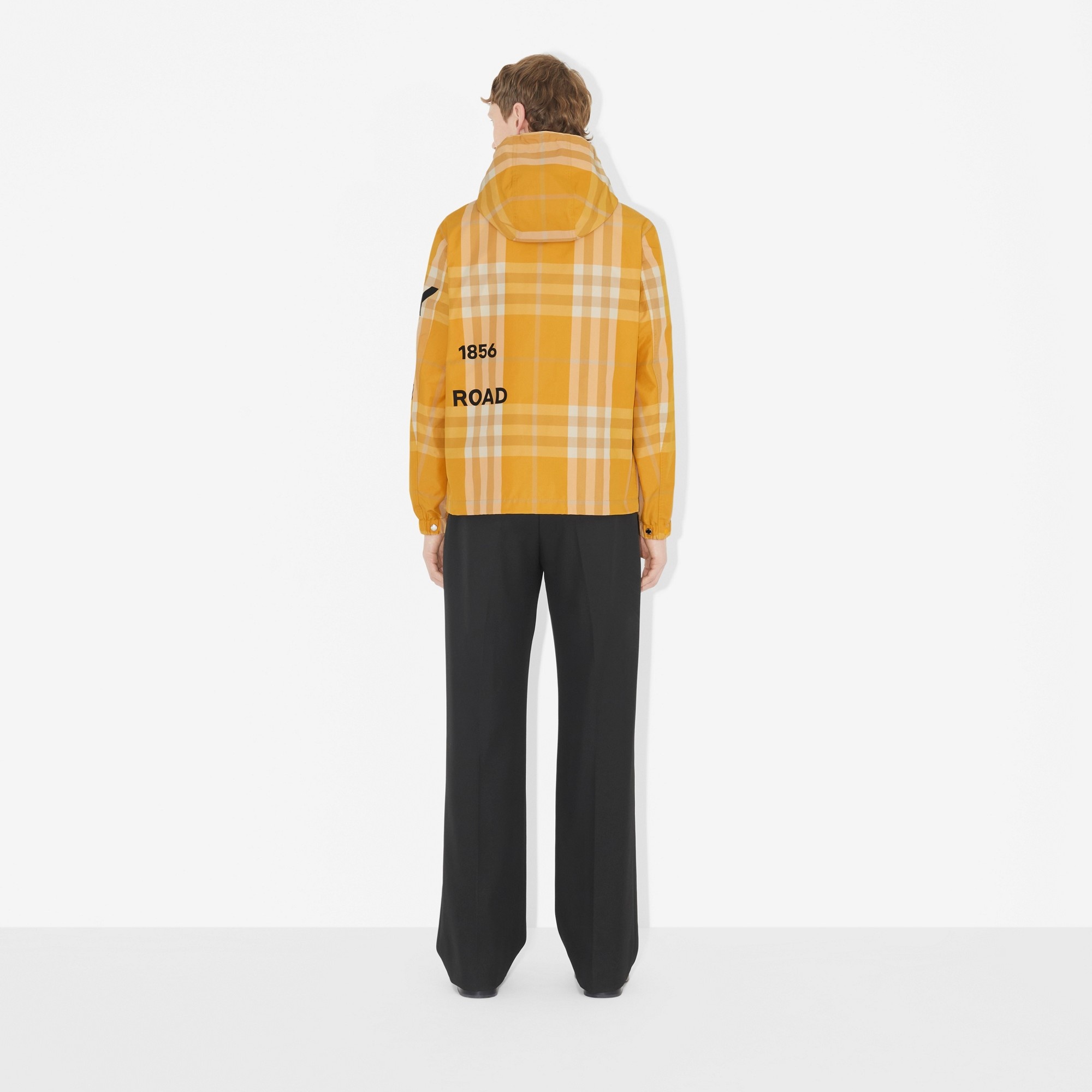 Horseferry Print Check Nylon Hooded Jacket - 4