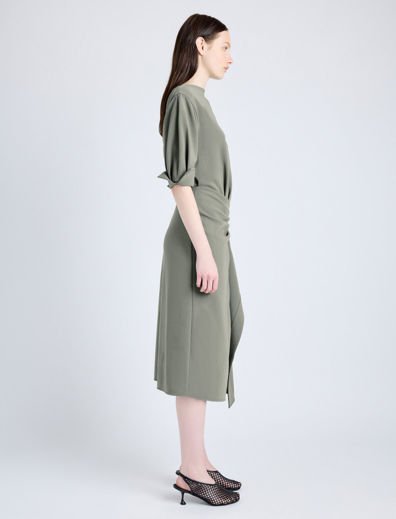 Maisie Dress in Matte Double Crepe 3