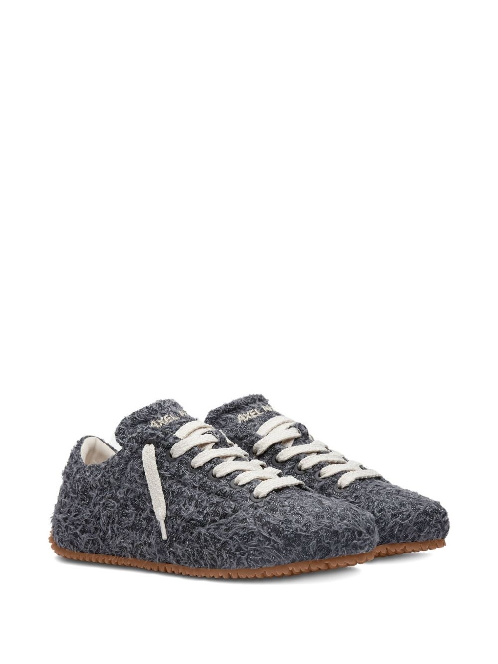 Tact fuzzy lace-up sneakers - 3