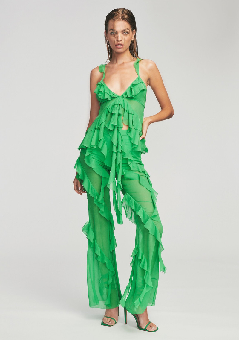 IBIZA SILK CHIFFON PANT 2