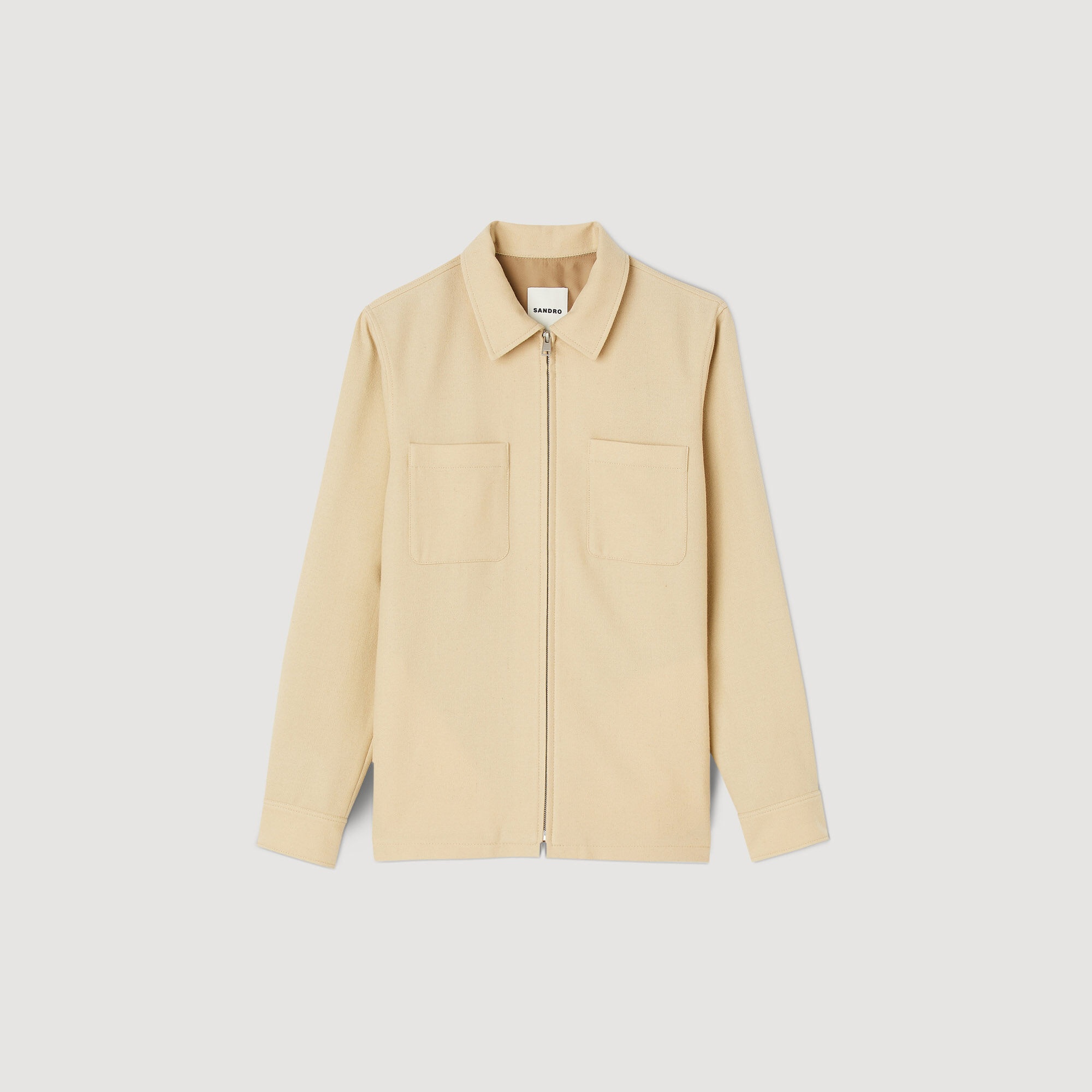 WOOL OVERSHIRT - 1